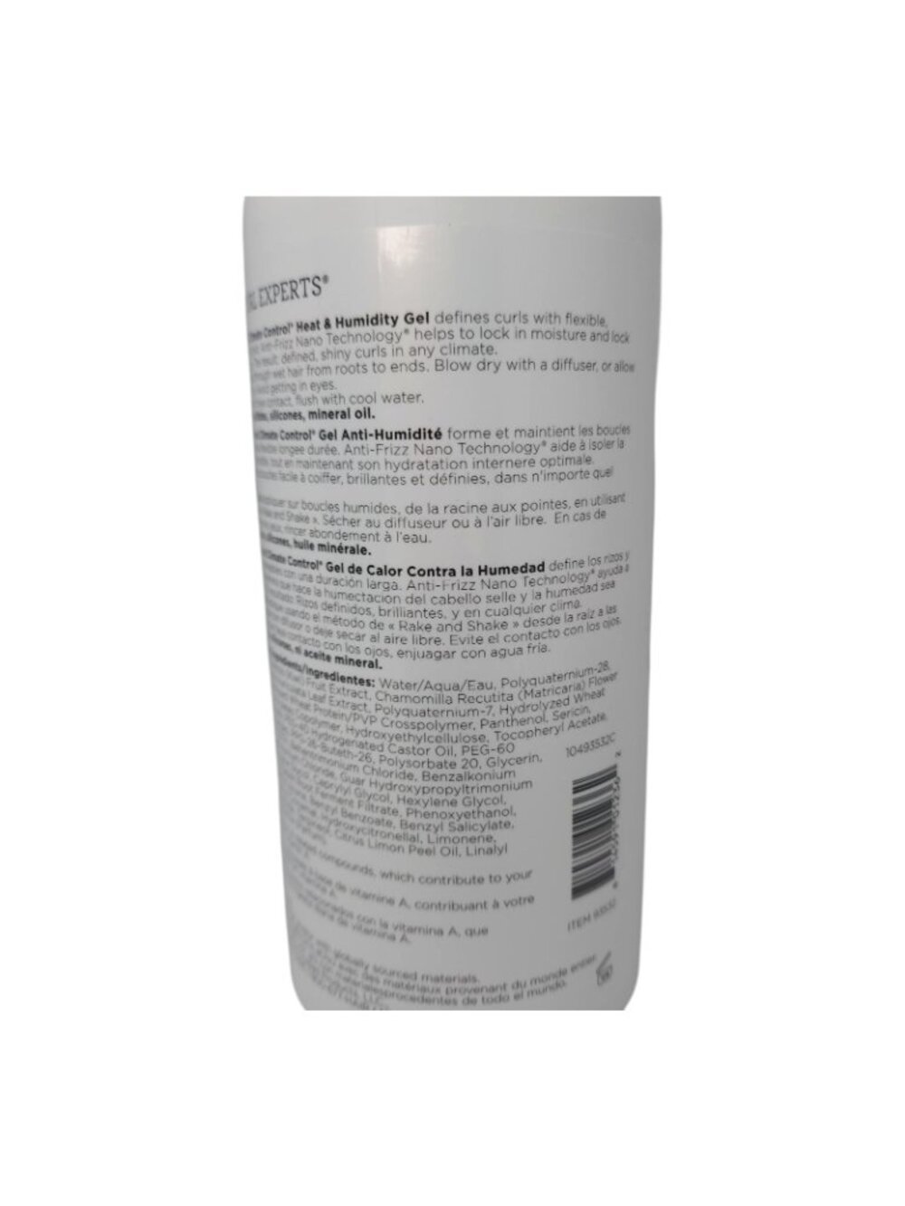 Ouidad Advanced Climate Control Heat Humidity Gel 33.8oz SiliconeFree Anti-Frizz - Picture 5 of 6